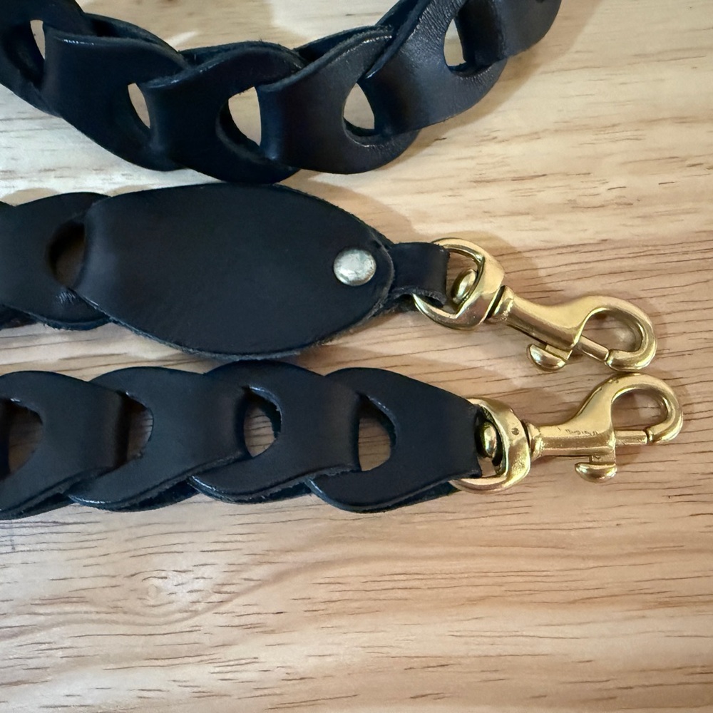 Clare V. Black Leather Crossbody Strap - Picture 4 of 4